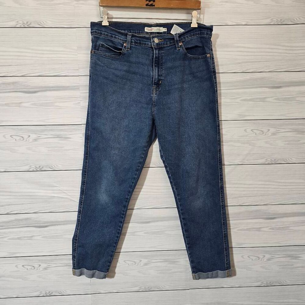 Levi's Heritage Mid Rise Boyfriend Jeans 14 Nondistressed Casual Basic School